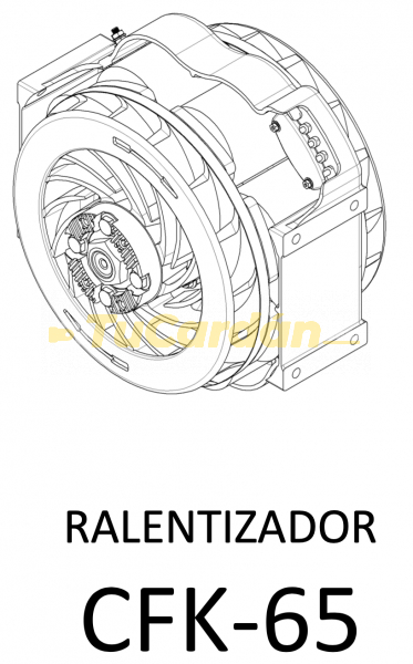 FRENO RETARDADOR 4-6.8 TONELADAS